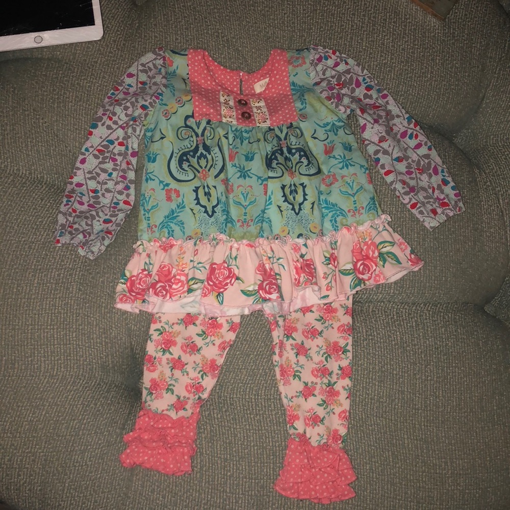 Matilda Jane Shirt and Pants outfit